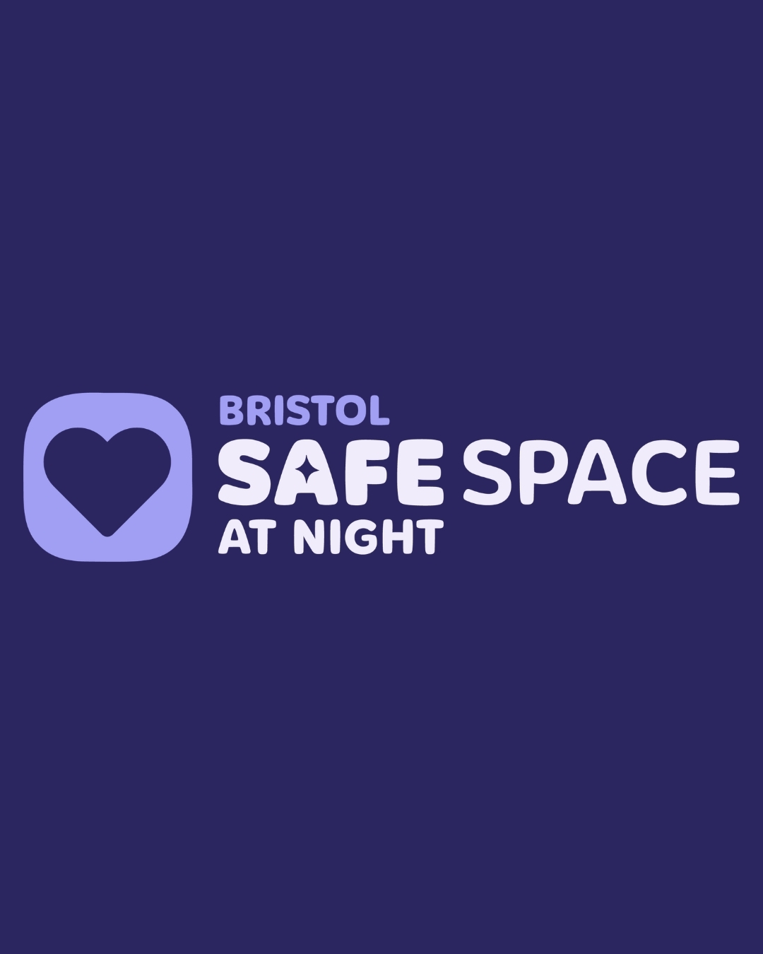 Lost your friends? Phone out of Battery? Need help getting home? Bristol Safe Space at Night are here to help. Find their service set up in in the Central Promenade, opposite the Hippodrome if your night out stops being fun and you need support.