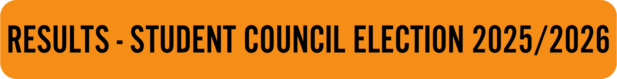 RESULTS: STUDENT COUNCIL REPS ELECTION 2025/2026
